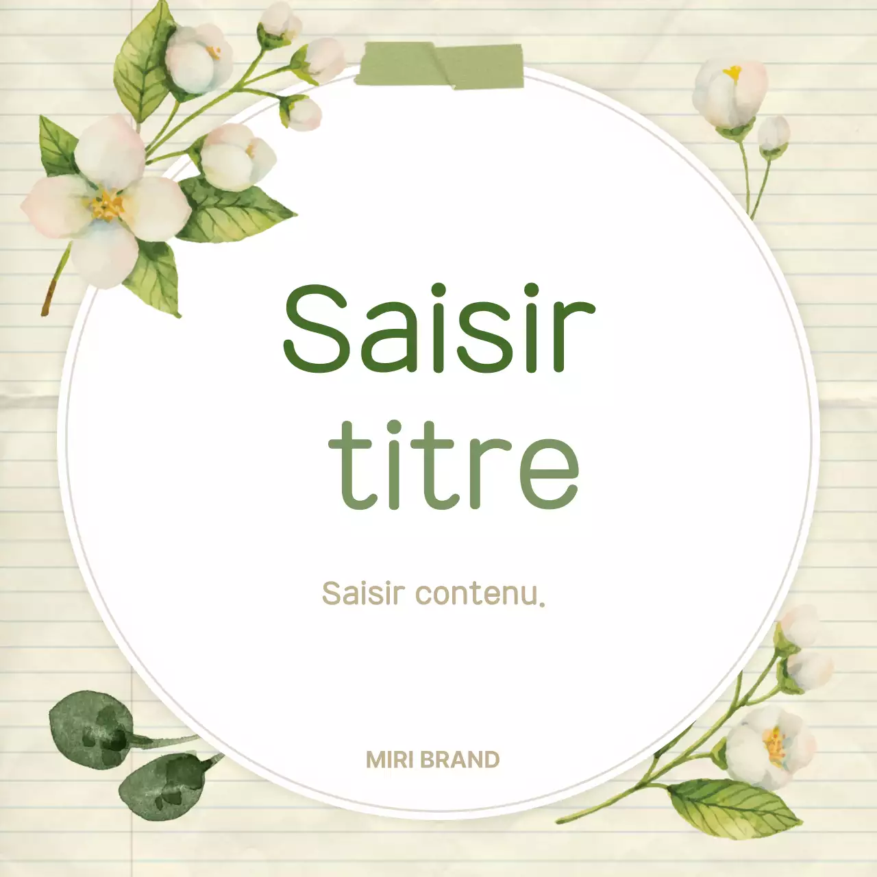 Carte postale vintage beige