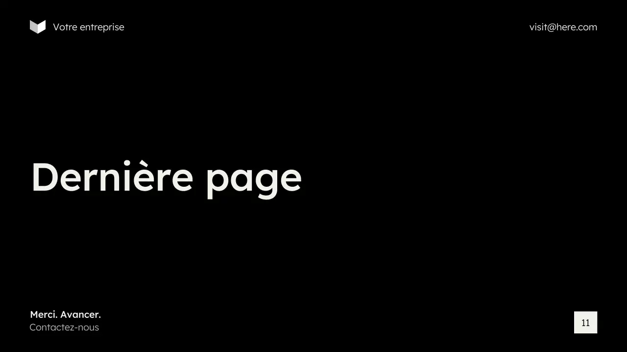 présentation marketing moderne beige