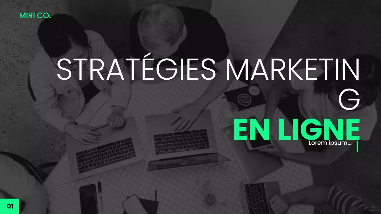 guide marketing vert moderne