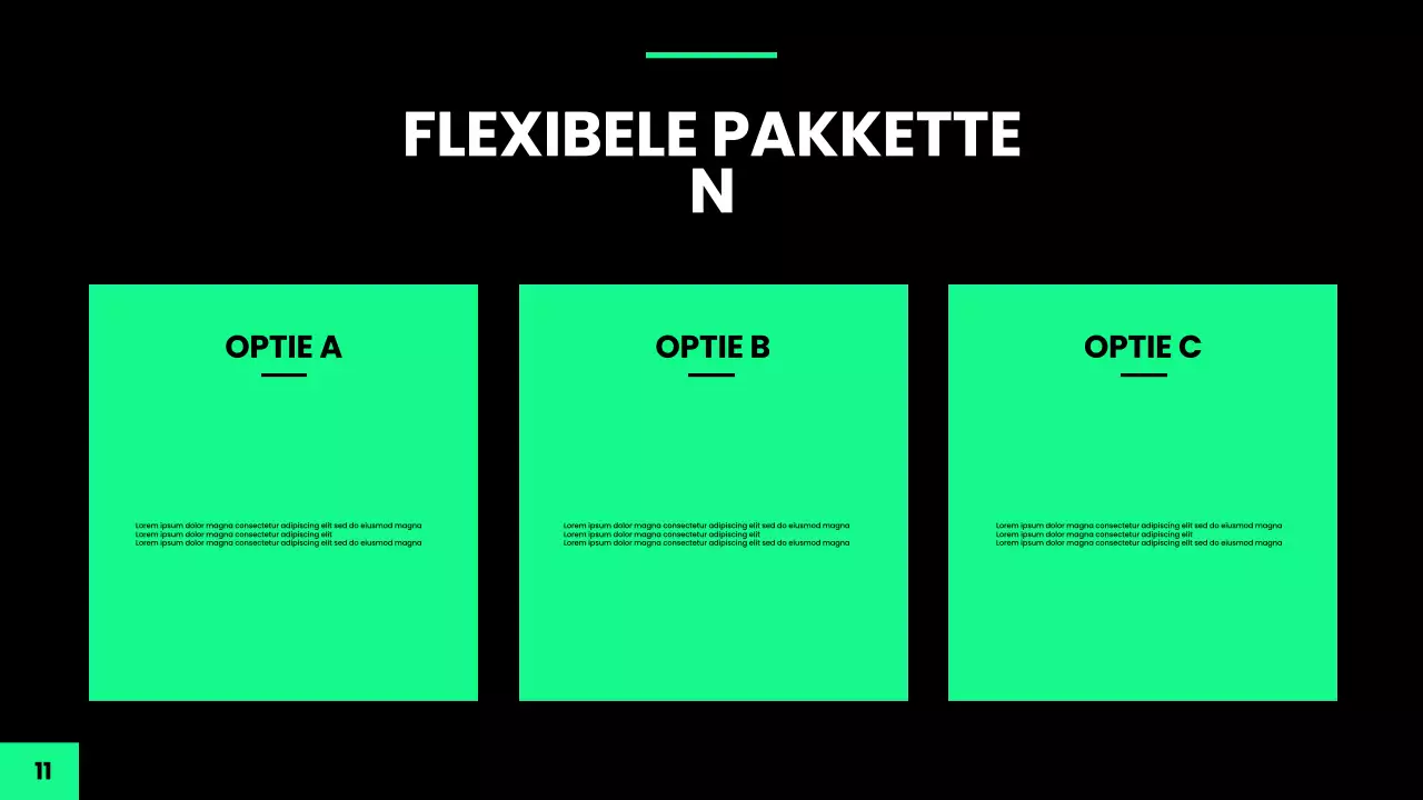 groene moderne marketinggids