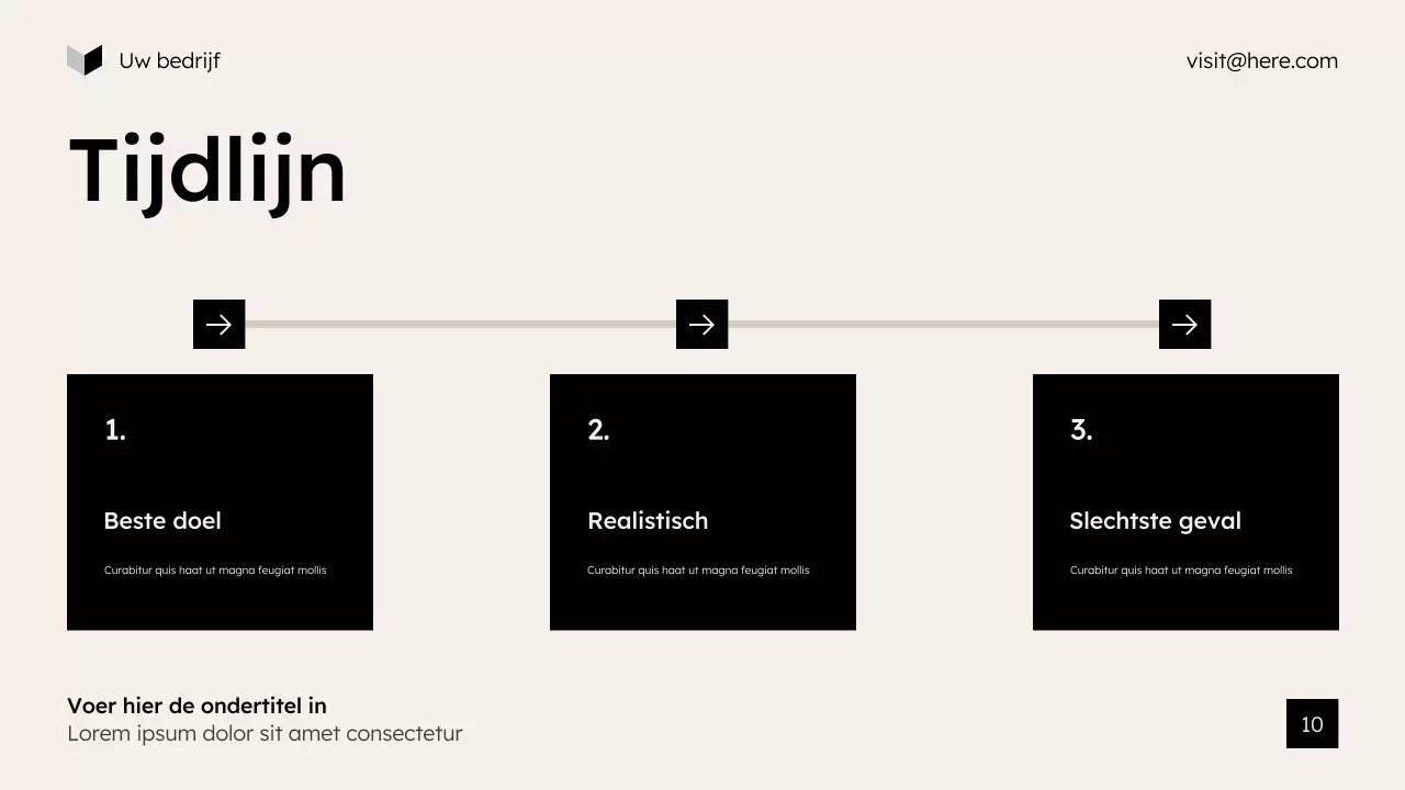 beige moderne marketingpresentatie