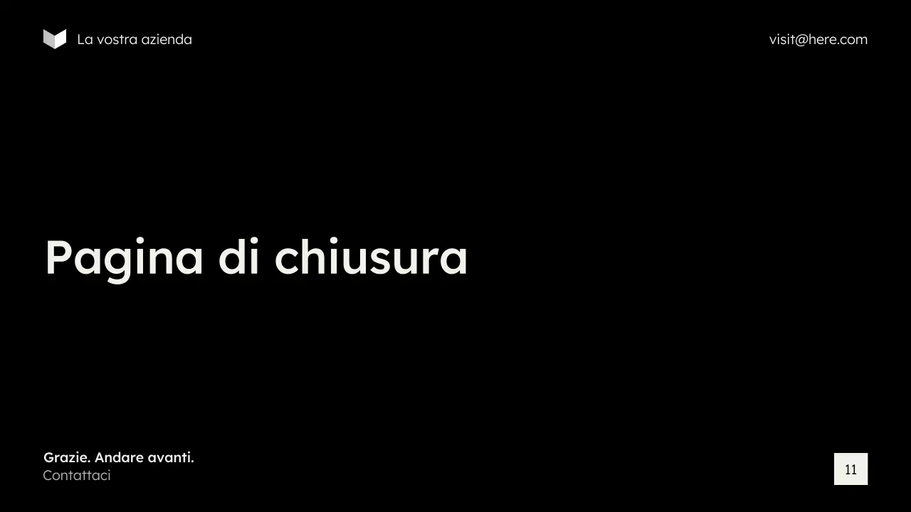 presentazione di marketing moderno beige