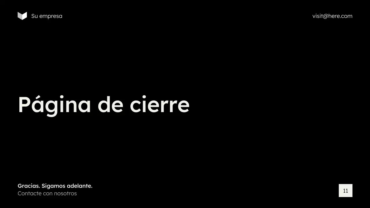 Presentación de marketing moderna en beige