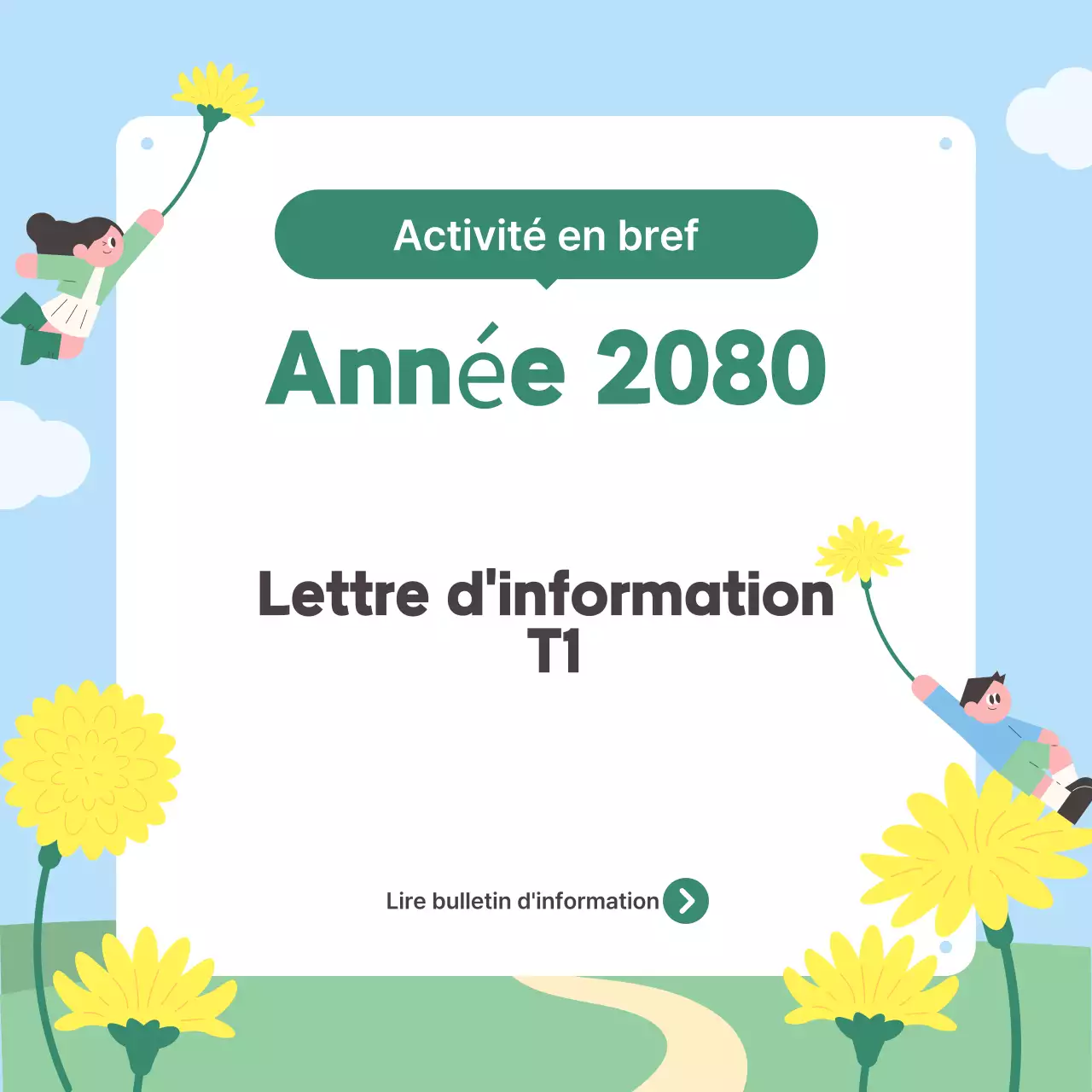 Promotion de la newsletter Sky Blue Baby