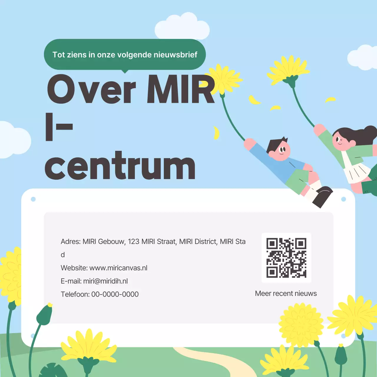 Sky Blue Baby Nieuwsbrief Promotie