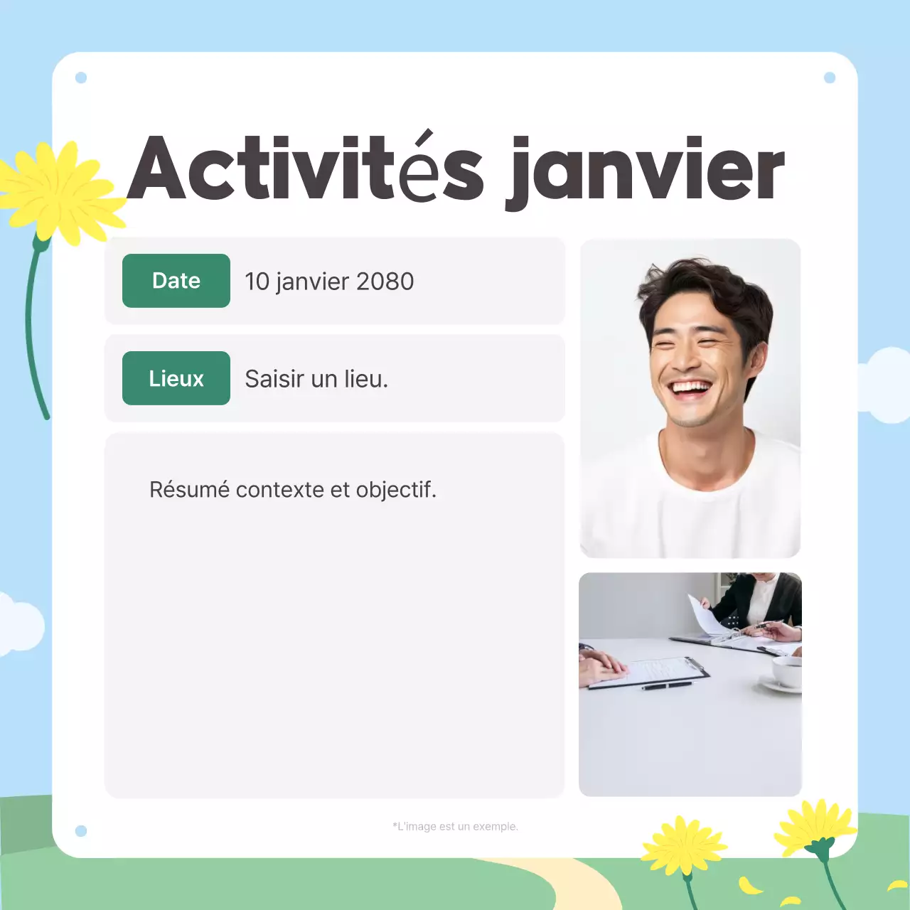 Promotion de la newsletter Sky Blue Baby