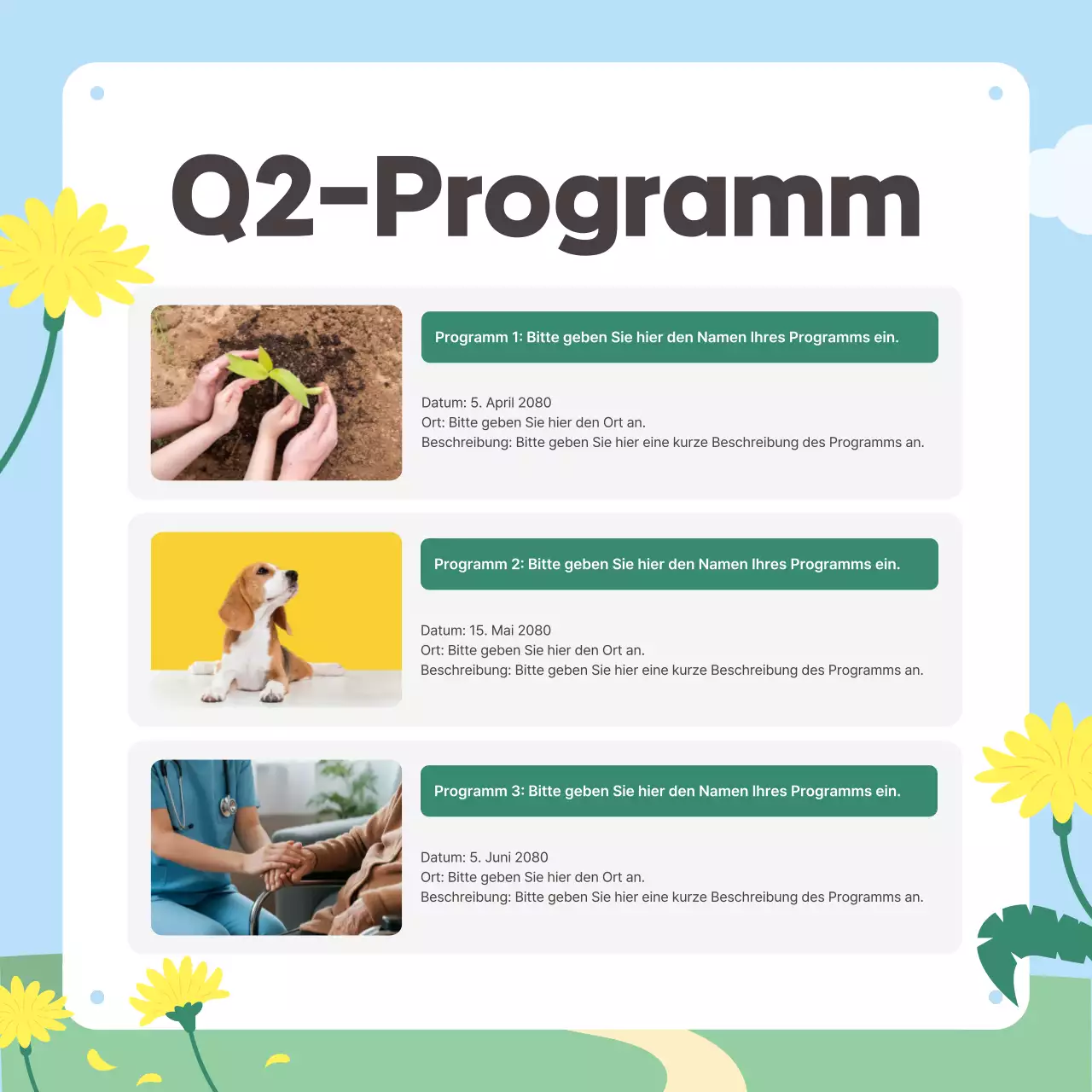 Sky Blue Baby Newsletter-Aktion