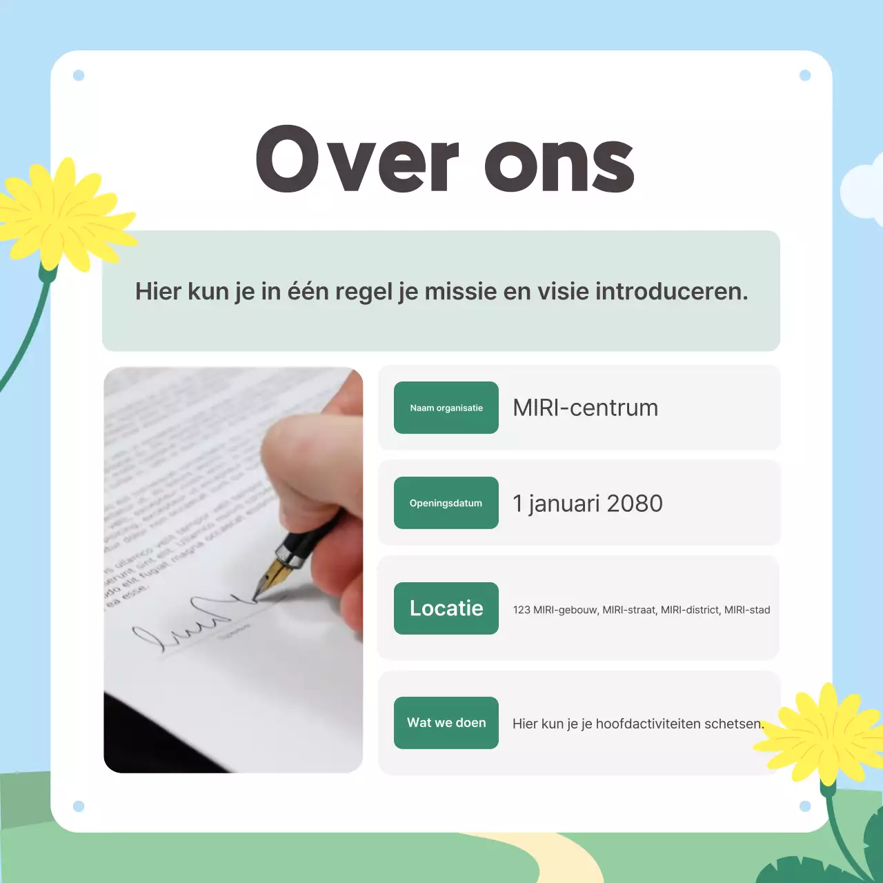 Sky Blue Baby Nieuwsbrief Promotie