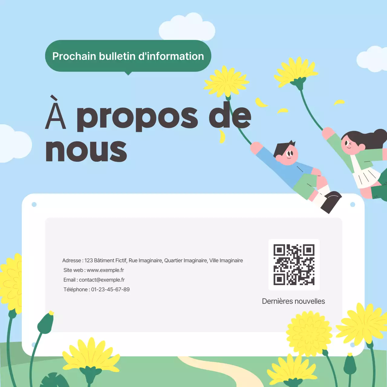 Promotion de la newsletter Sky Blue Baby