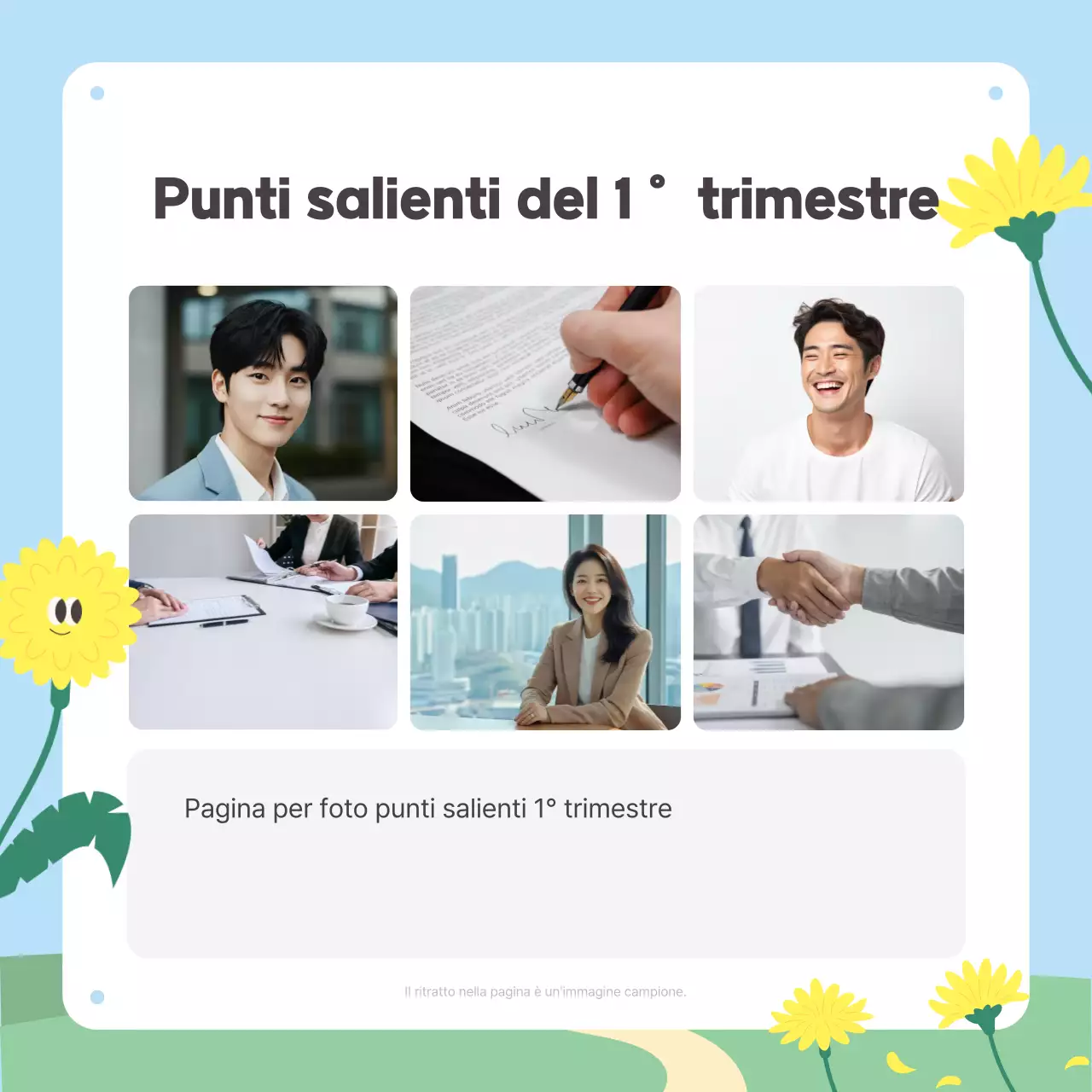 Promozione della newsletter Sky Blue Baby