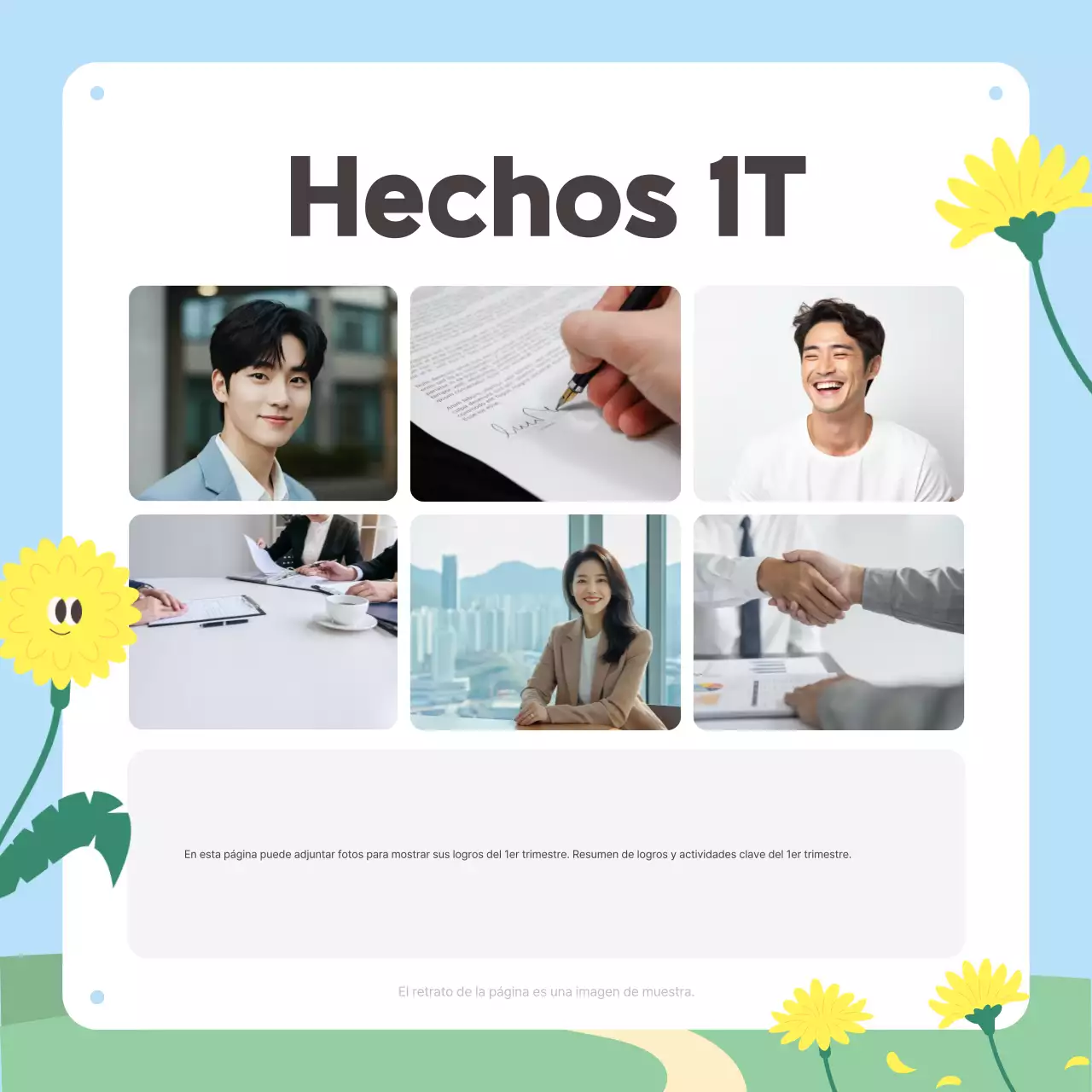 Promoción del boletín informativo Sky Blue Baby