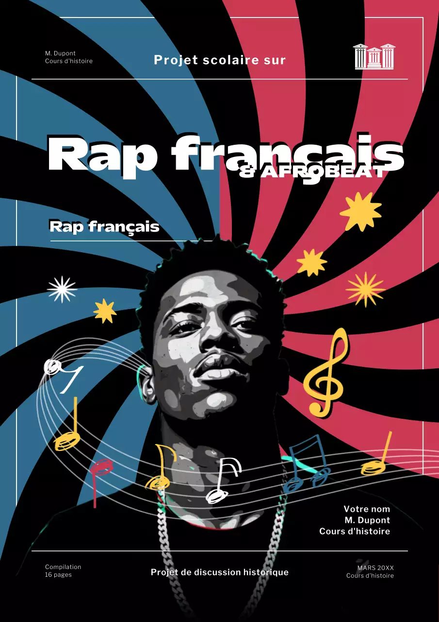 Affiche du projet Red Modern Music