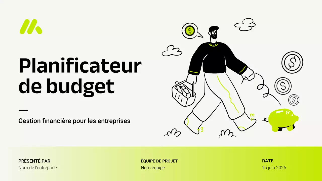 Présentation du planificateur budgétaire moderne et écologique