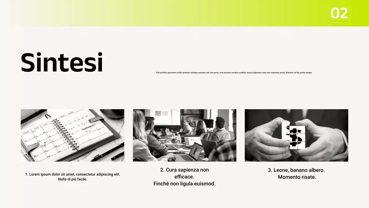 Presentazione del pianificatore di budget moderno verde