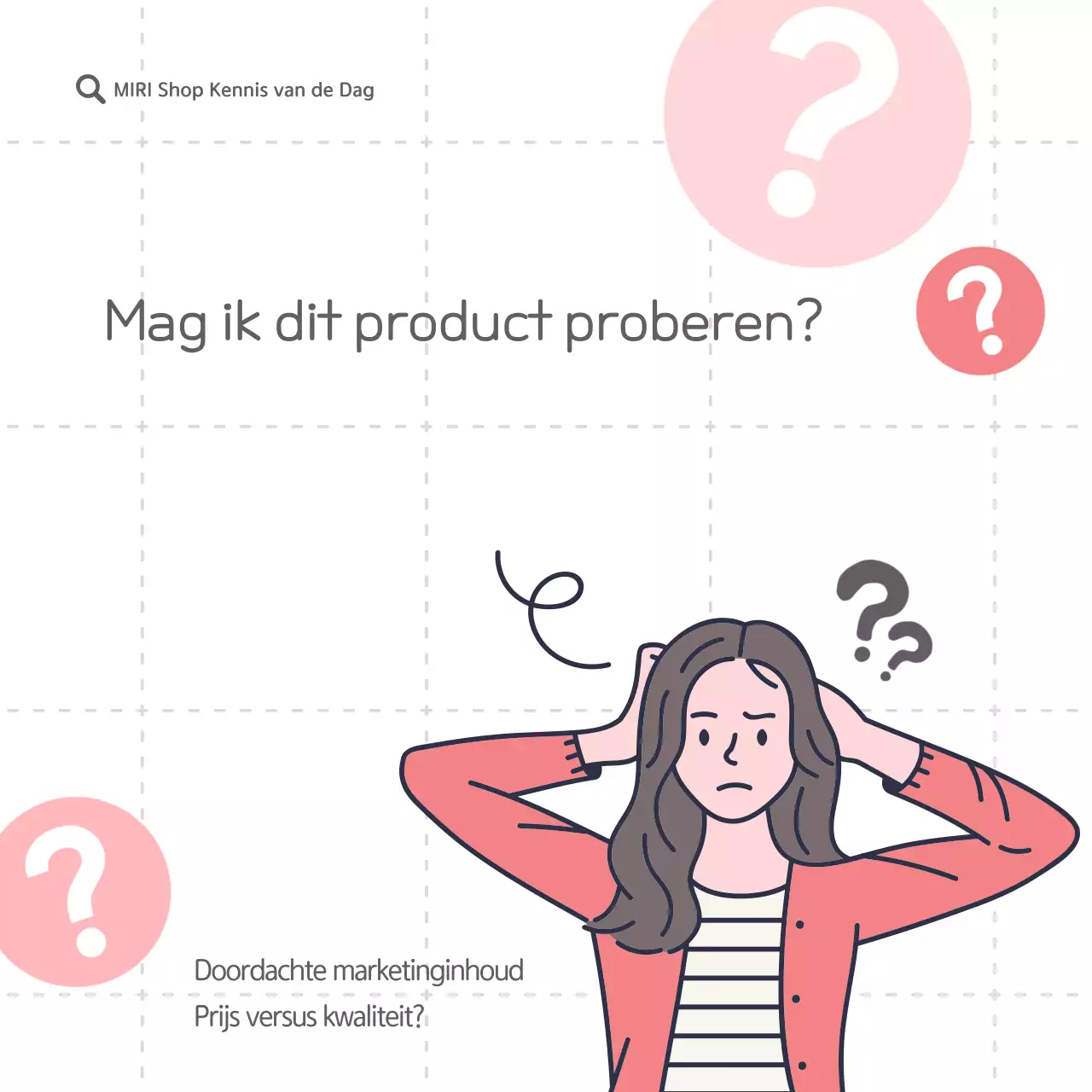 Rode eenvoudige marketingadvertentie