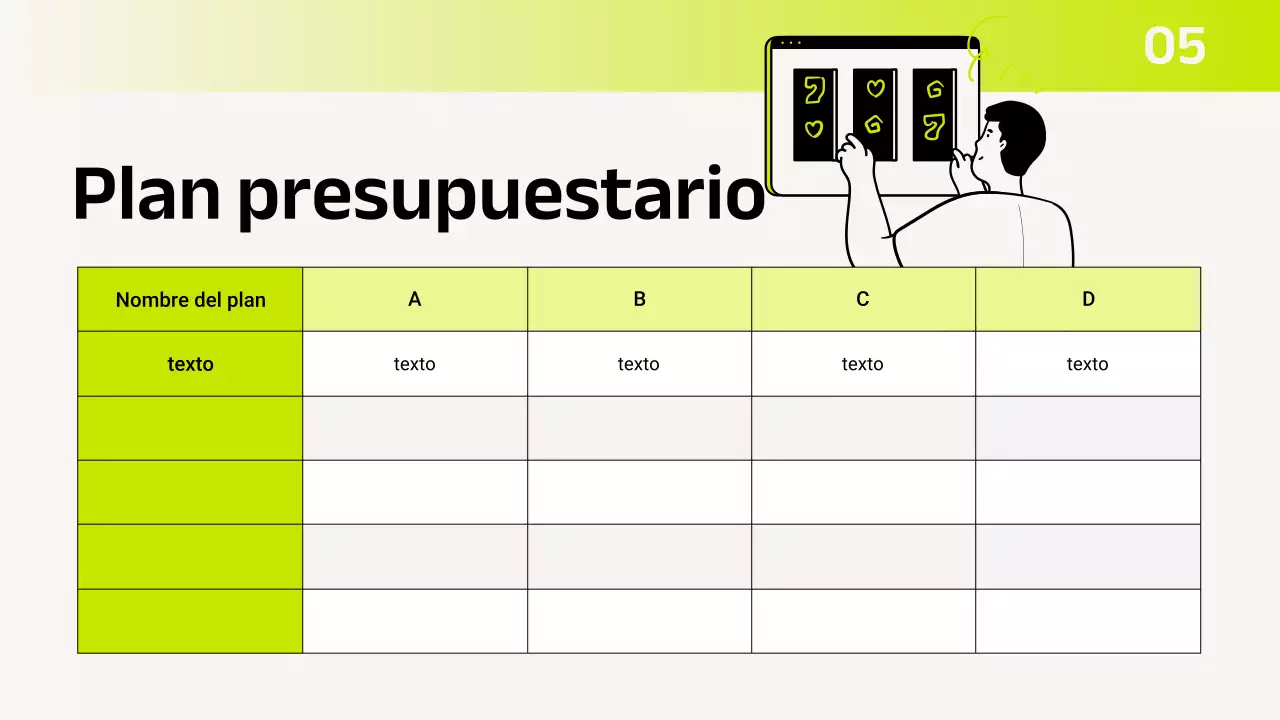 Presentación del Planificador de Presupuesto Moderno y Ecológico