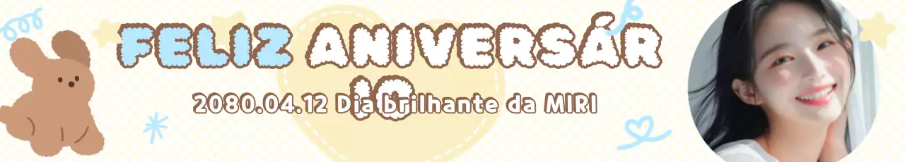 Comemoração de aniversário de bebê bege