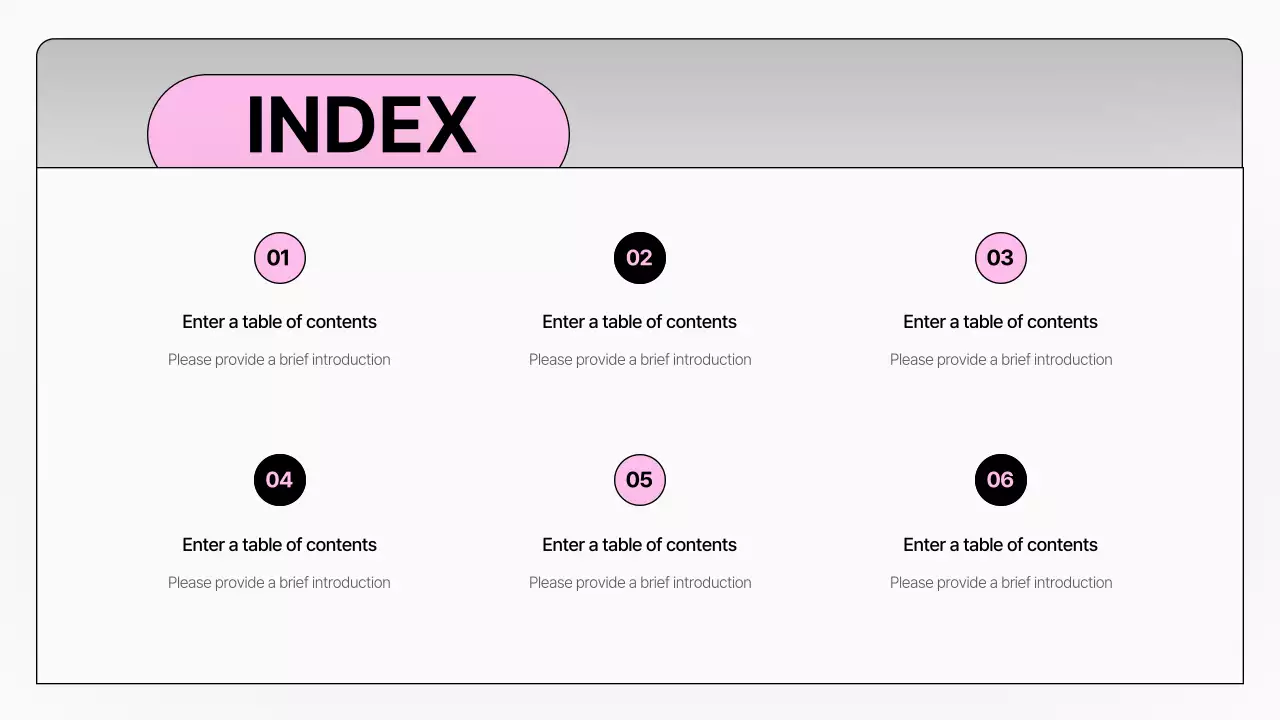 Portfólio de marketing simples branco e rosa