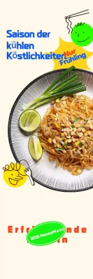 Yellow Pop Food Menü-Aktion