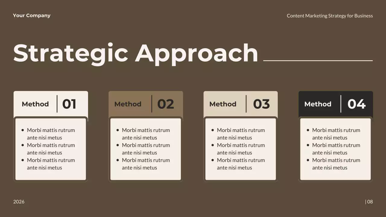 Beige Modern Business Presentation