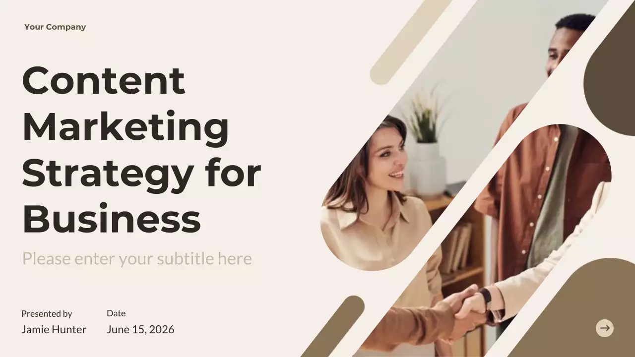 Beige Modern Business Presentation