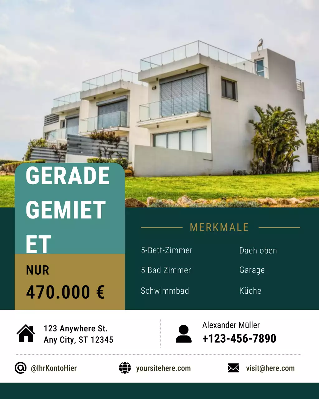 Moderne Immobilienförderung