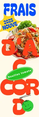 Publicité alimentaire pour Orange Pop