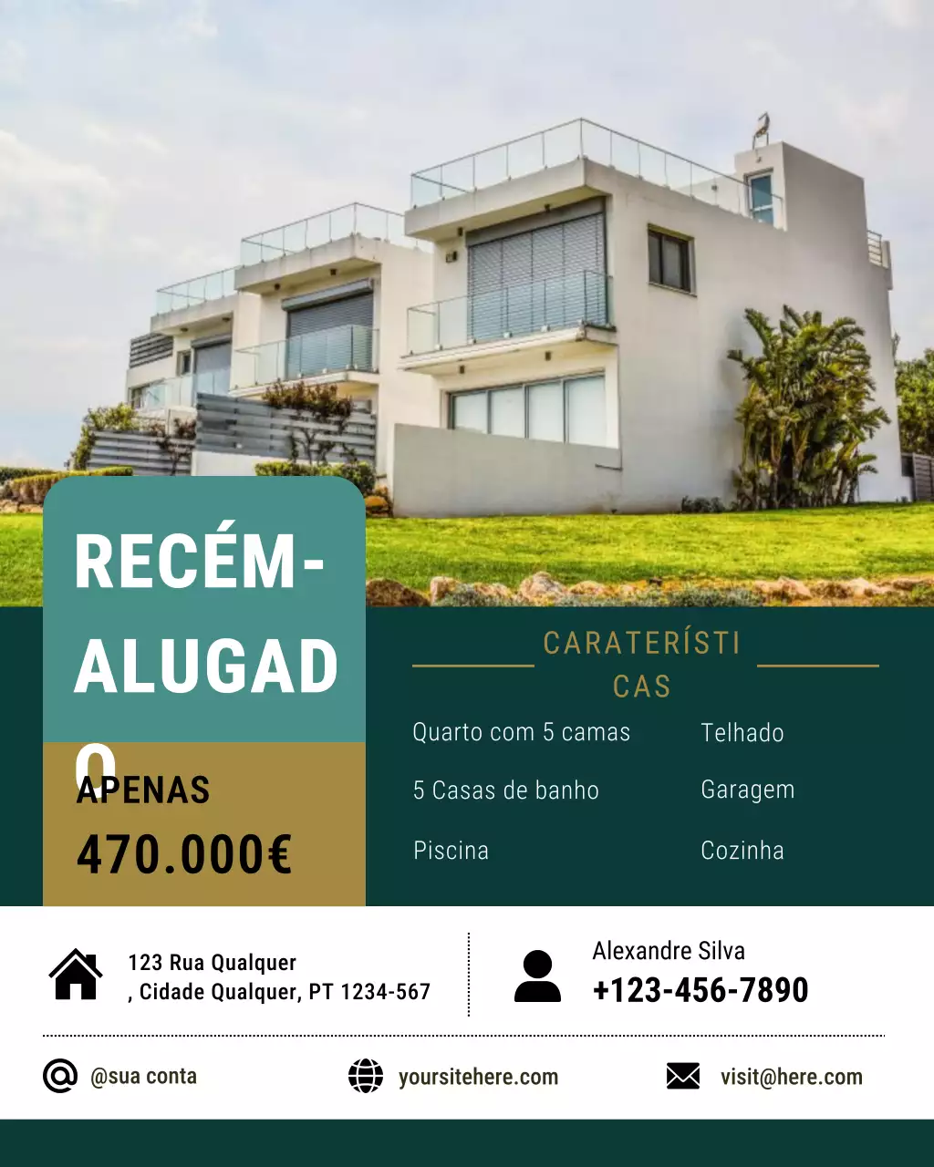 Promoção imobiliária moderna