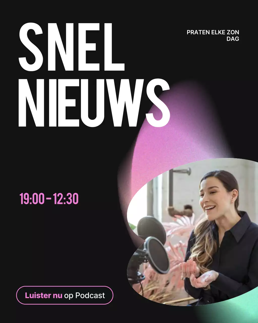 zwarte moderne komedie promotie