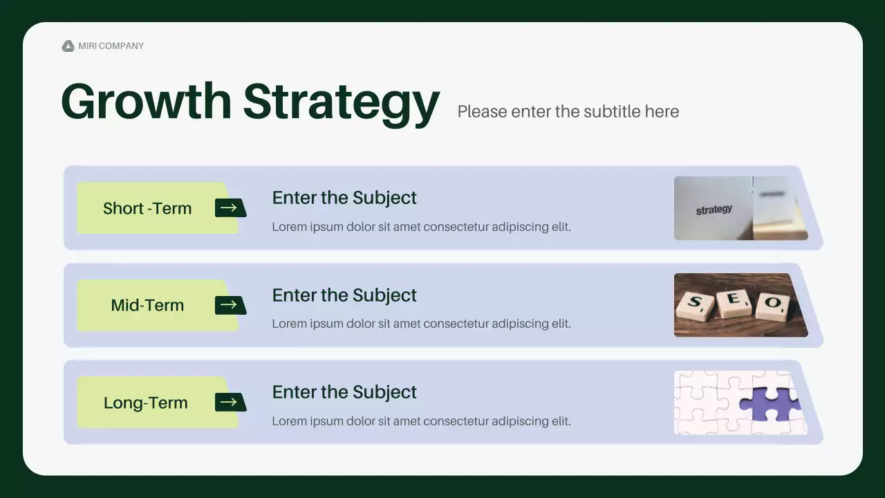 그린 프로페셔널 스타트업 자금 조달 제안서 프레젠테이션