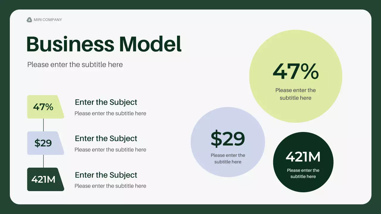 그린 프로페셔널 스타트업 자금 조달 제안서 프레젠테이션