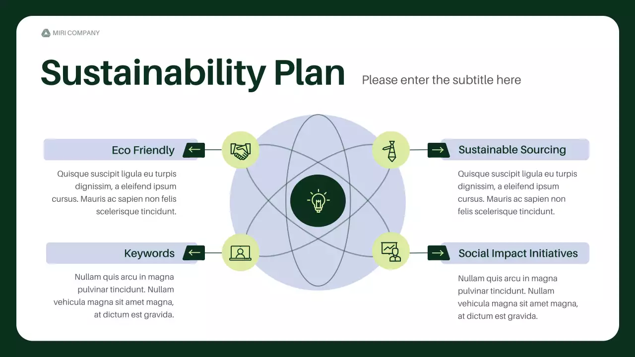 그린 프로페셔널 스타트업 자금 조달 제안서 프레젠테이션