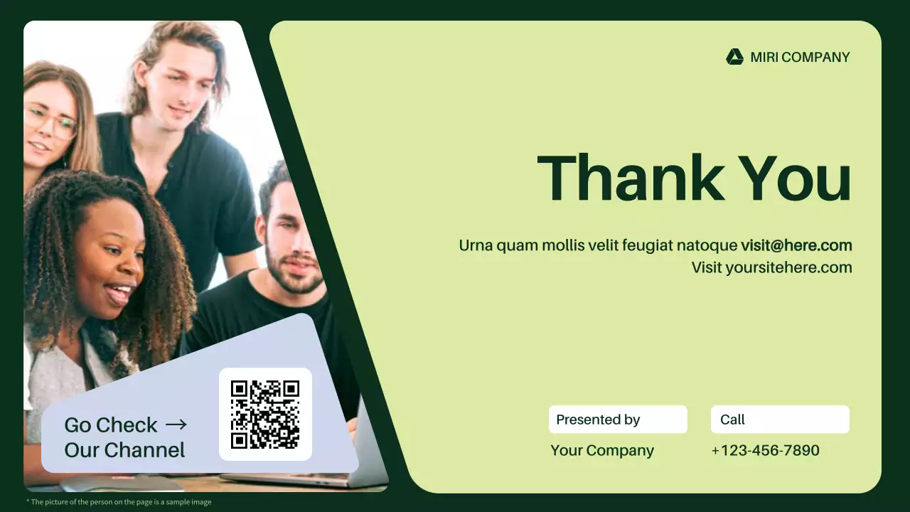 그린 프로페셔널 스타트업 자금 조달 제안서 프레젠테이션