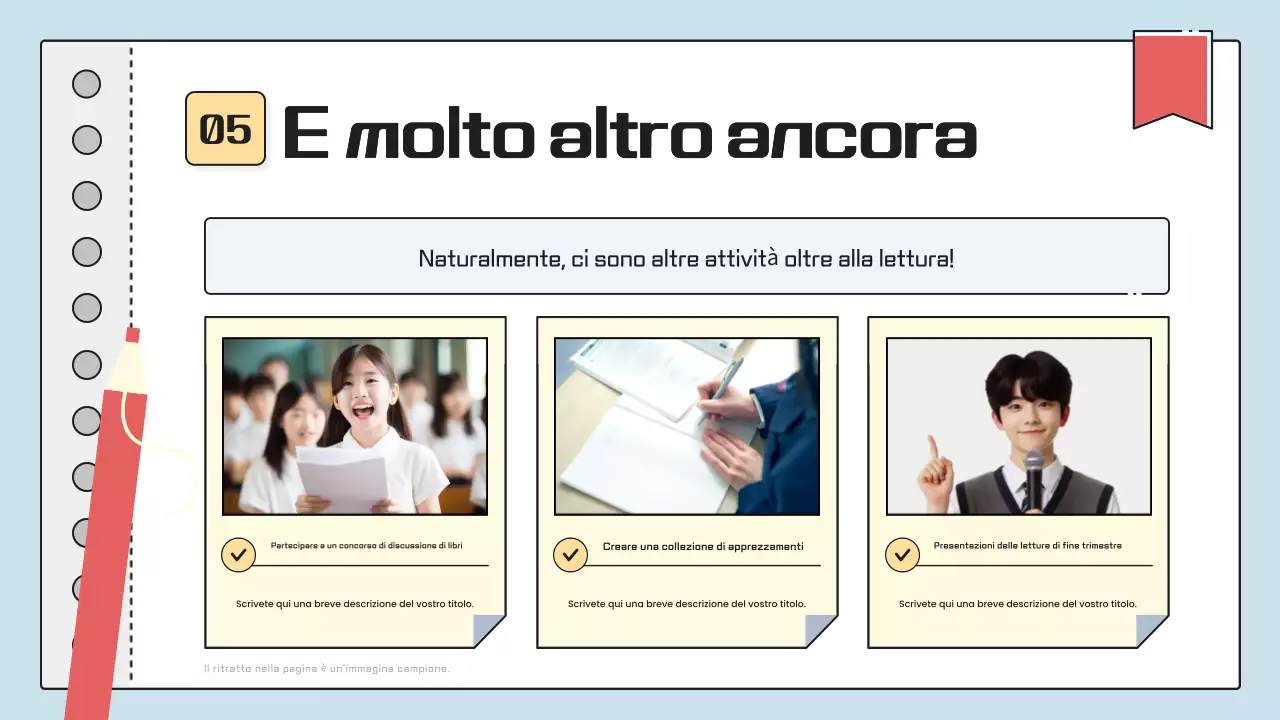 Presentazione del Sky Blue Baby School Club