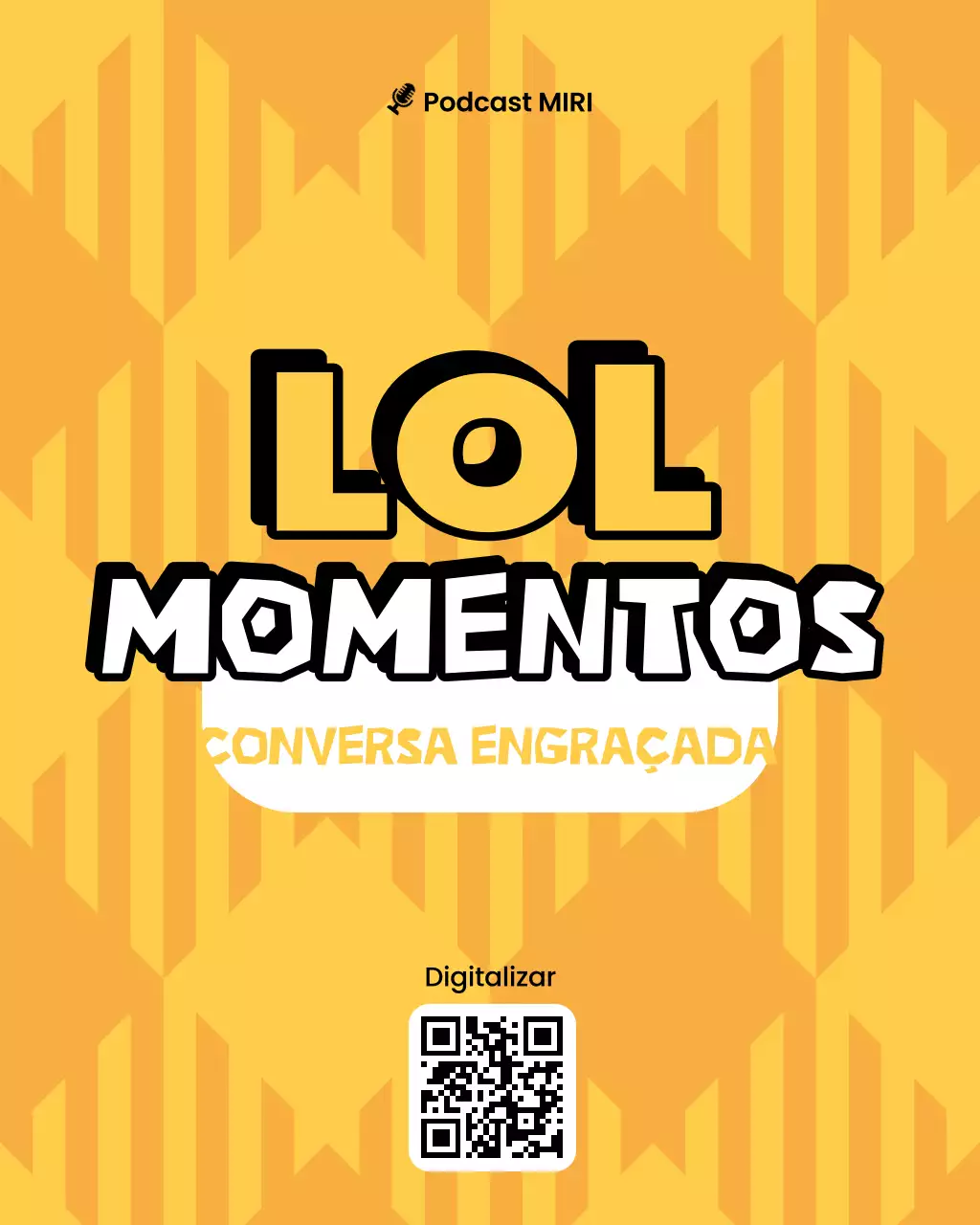 promoção de comédia pop amarela