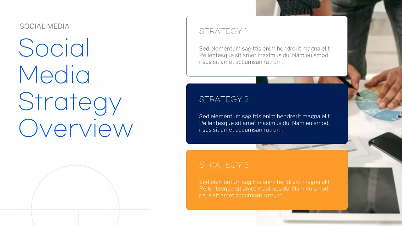 Navy Modern Marketing Guide Instagram Post