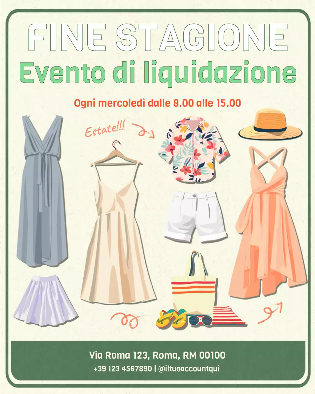 Promozione di liquidazione retrò beige