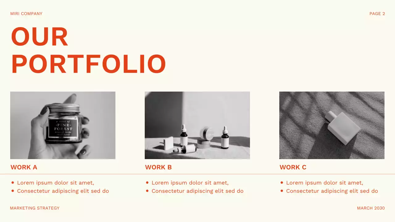 Bài thuyết trình về chiến lược tiếp thị kem và cam