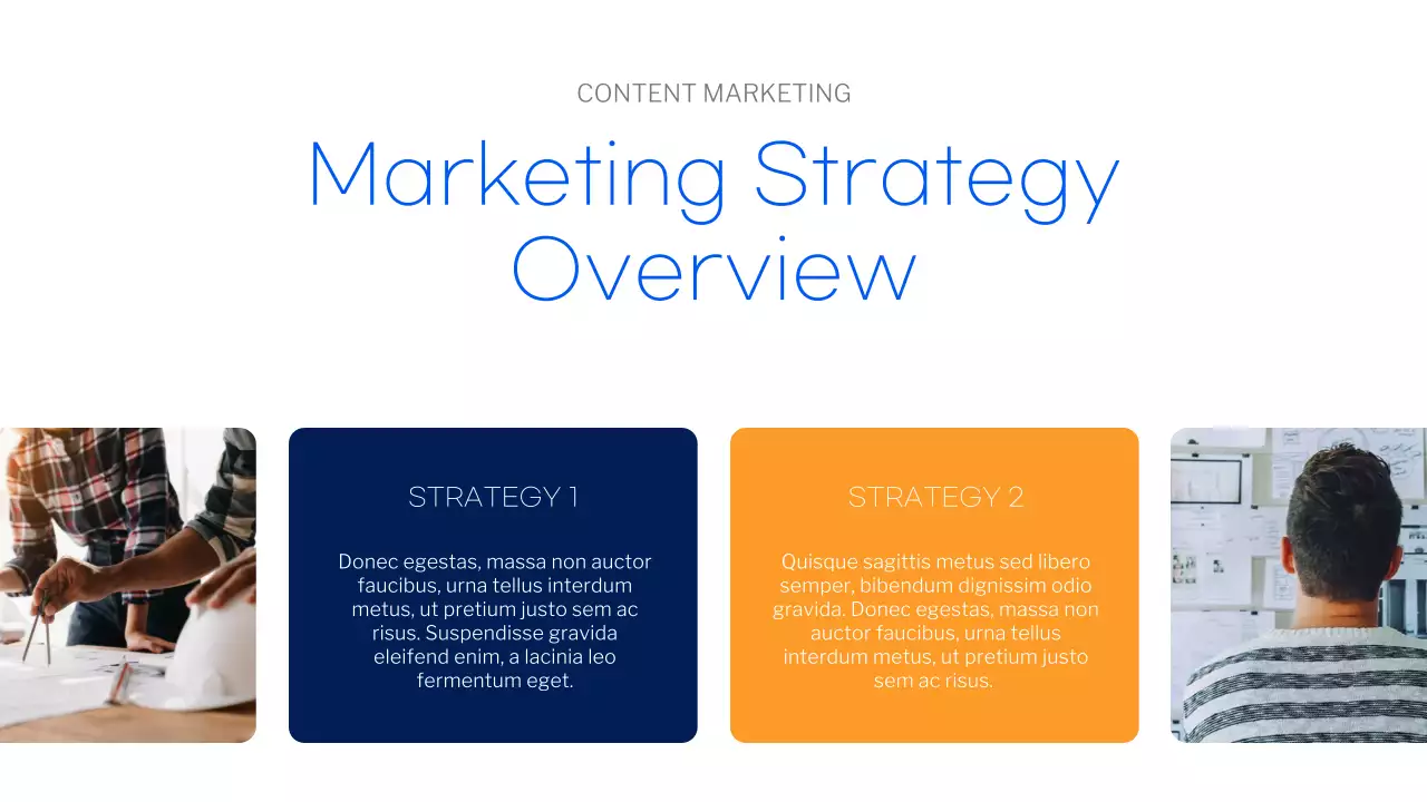 Navy Modern Marketing Guide Instagram Post