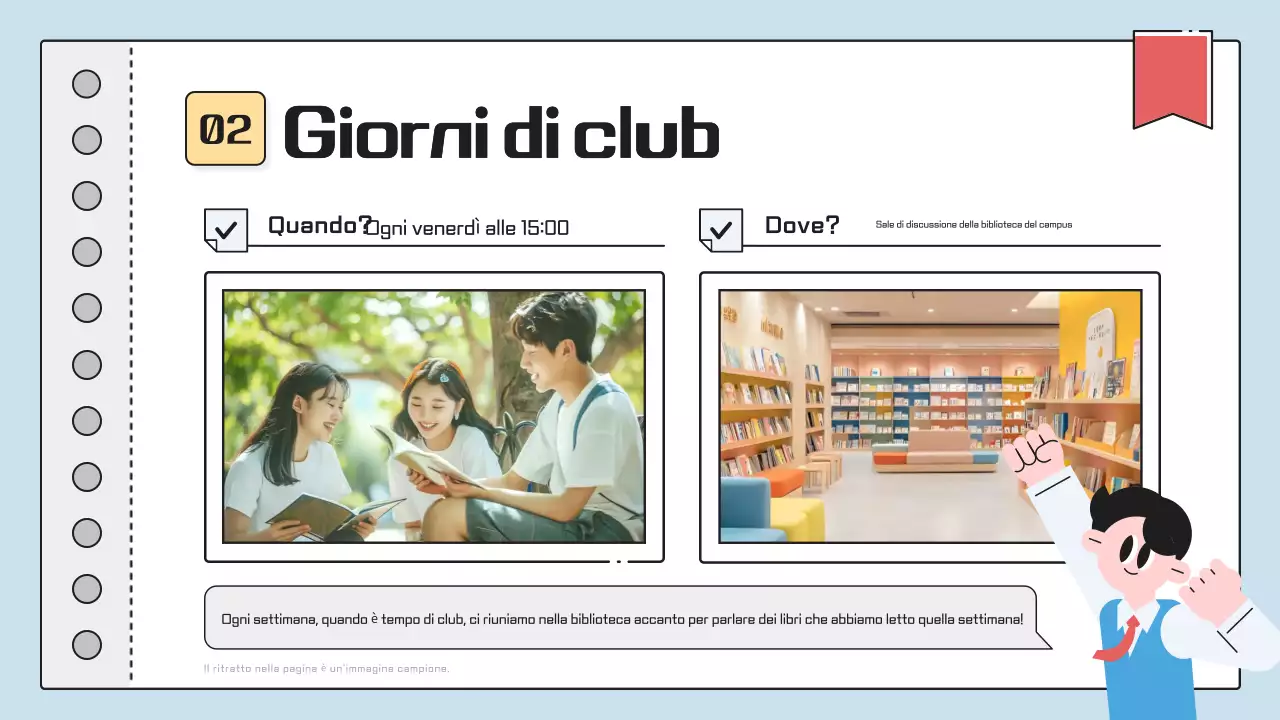 Presentazione del Sky Blue Baby School Club