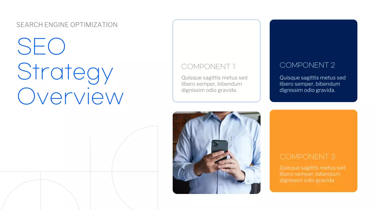 Navy Modern Marketing Guide Instagram Post