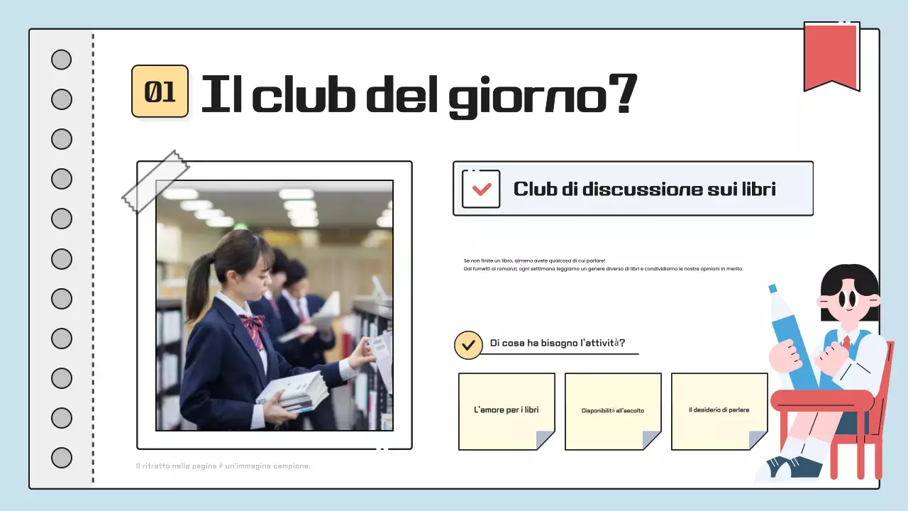 Presentazione del Sky Blue Baby School Club