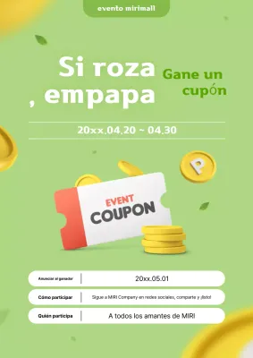 Promoción de eventos Green Clean