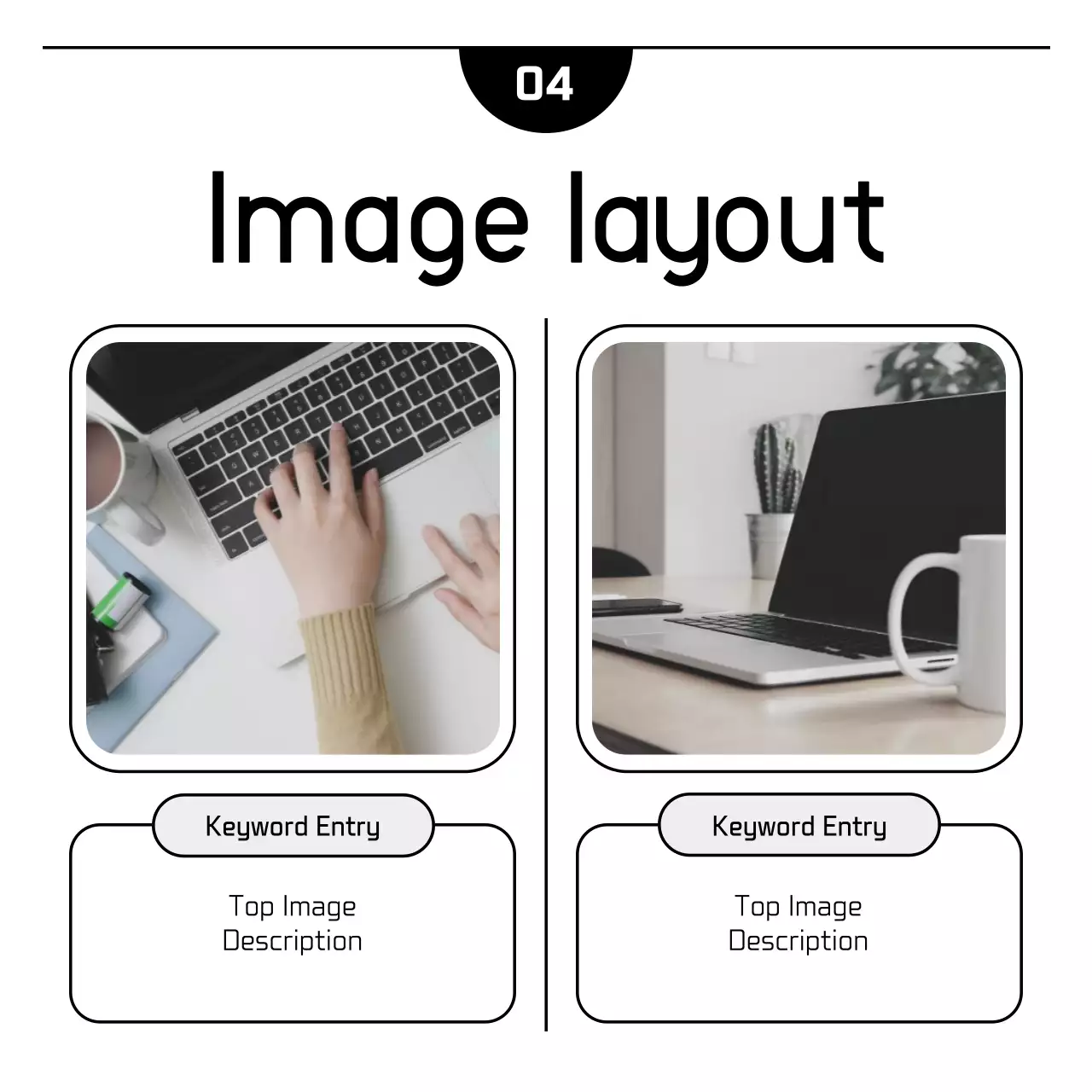 Propaganda de marketing simples e branca