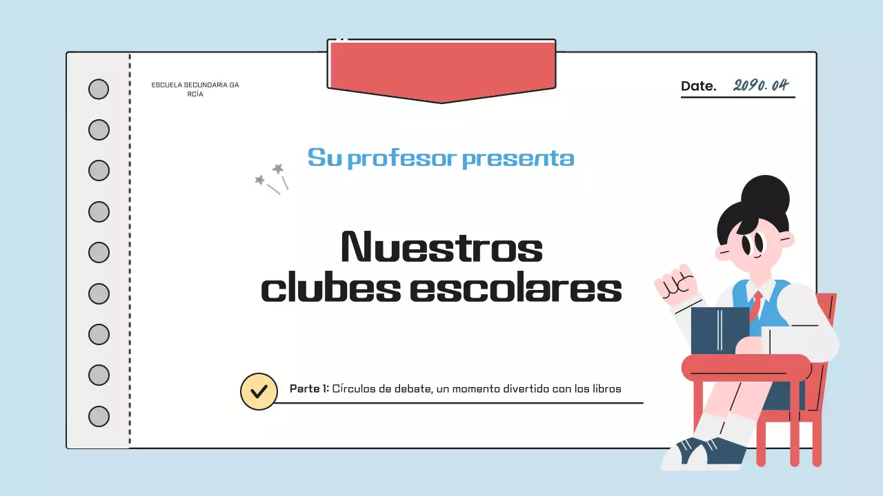 Presentamos el Club Escolar Bebé Azul Cielo