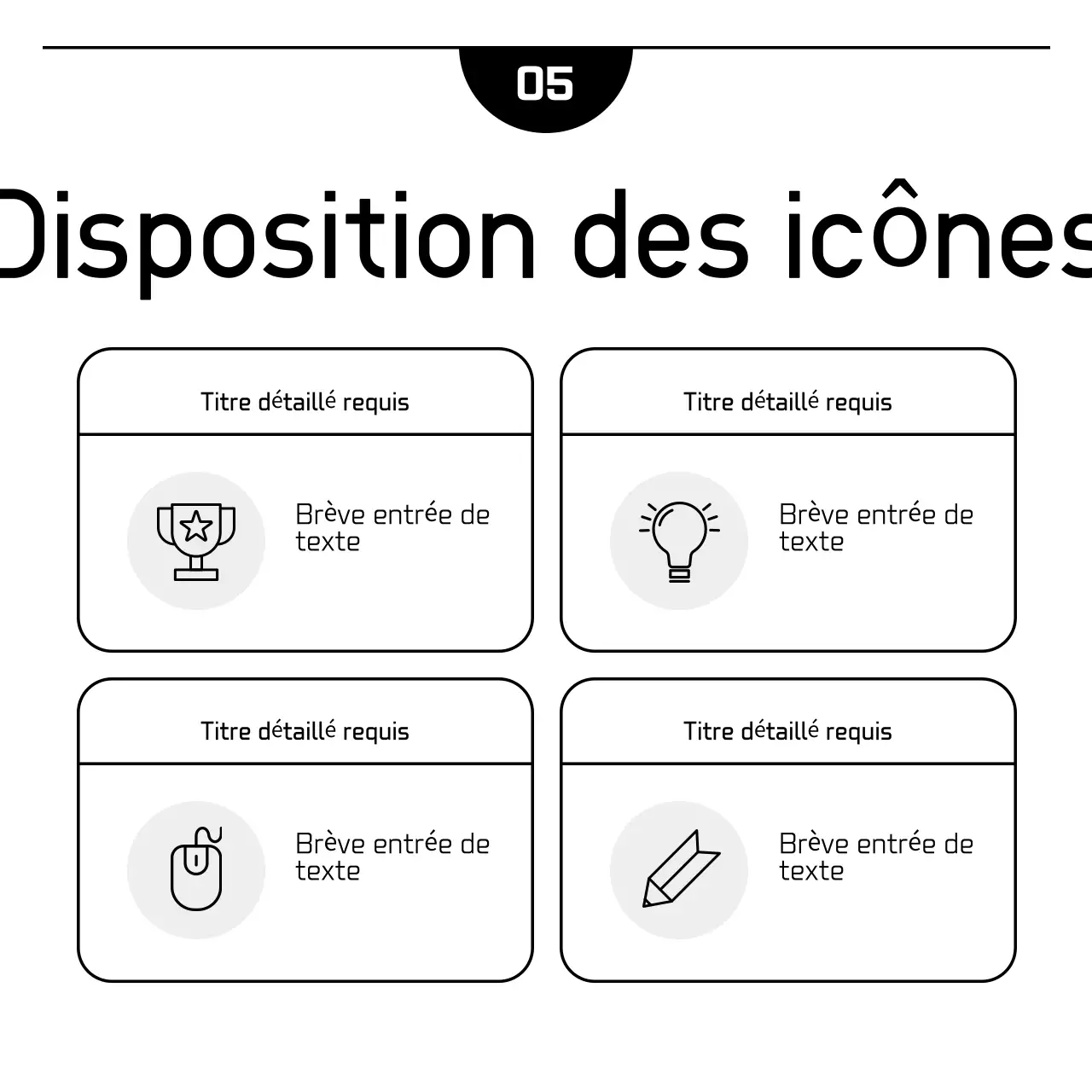 Publicité marketing simple et blanche