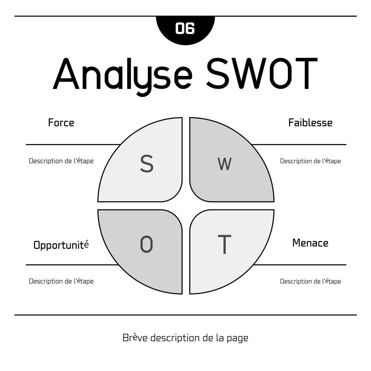 Publicité marketing simple et blanche