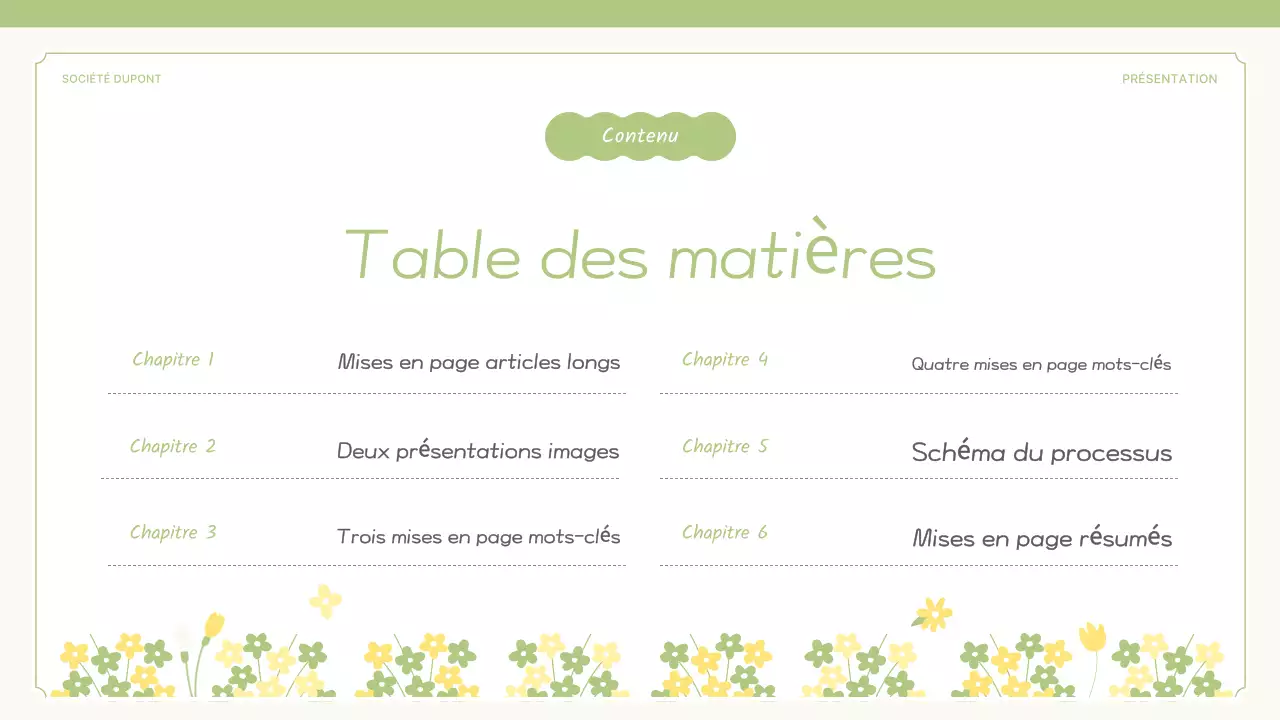 Une proposition pour une jolie fleur de printemps en jaune et vert citron