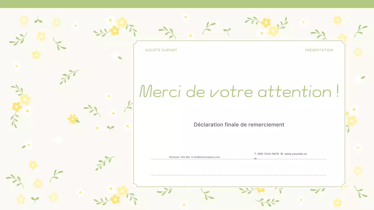 Une proposition pour une jolie fleur de printemps en jaune et vert citron