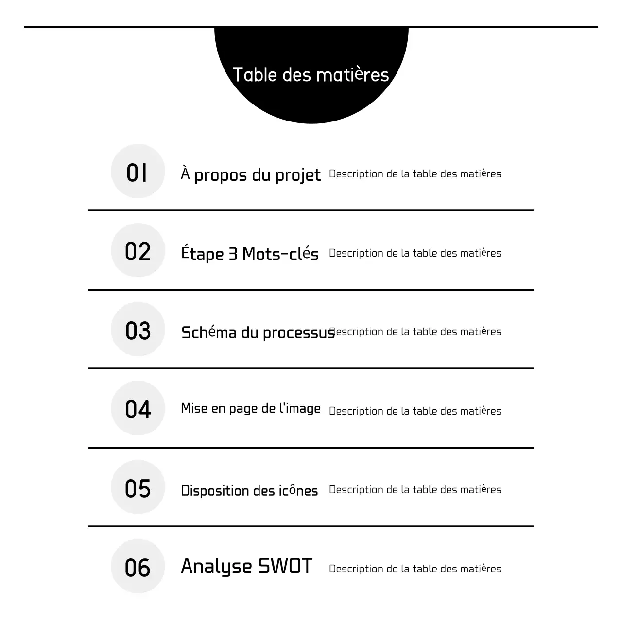 Publicité marketing simple et blanche